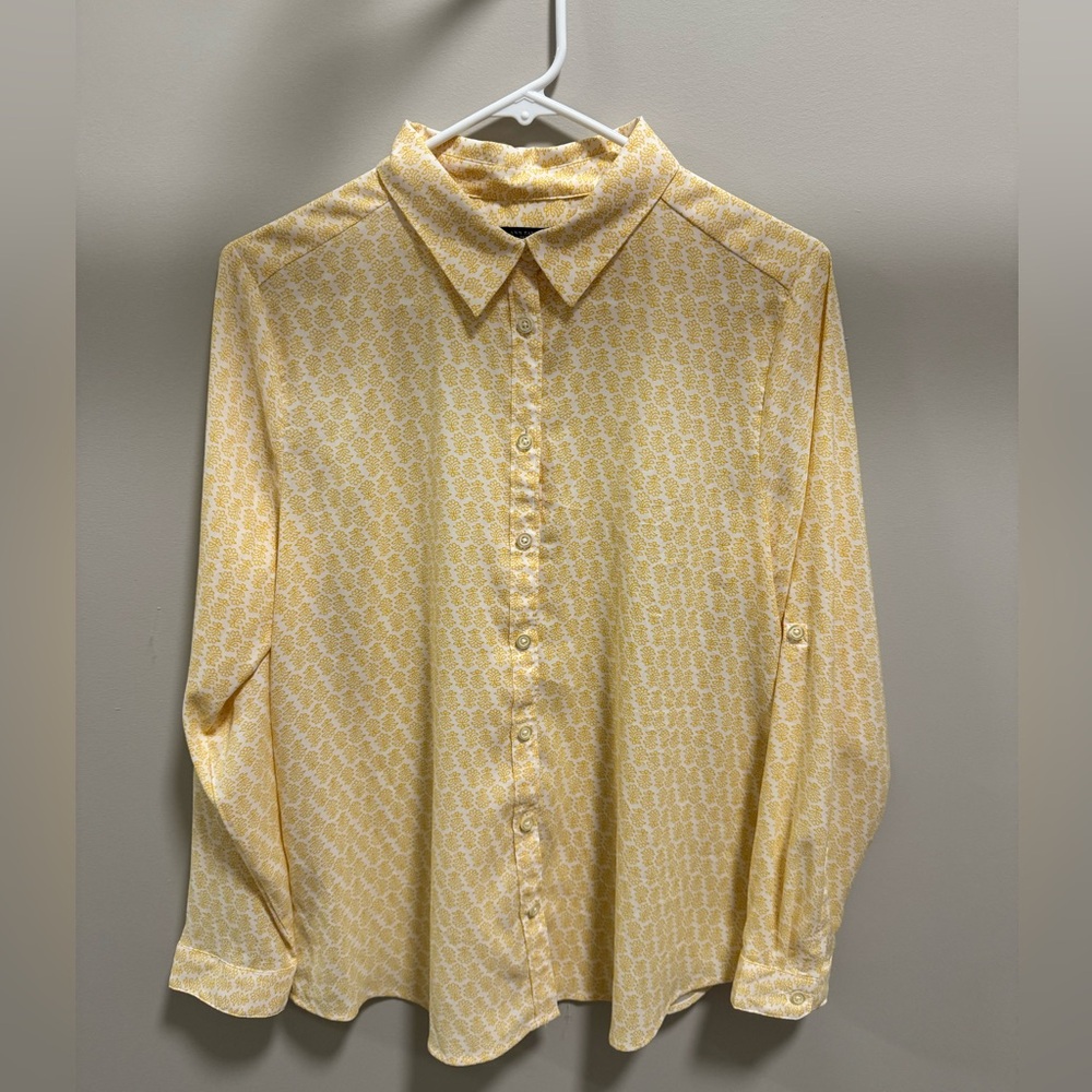 Ann Taylor Button-Down Blouse